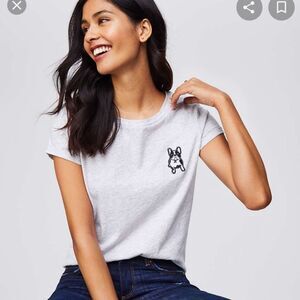 Loft French Bulldog Tee PRICE FIRM 💥
